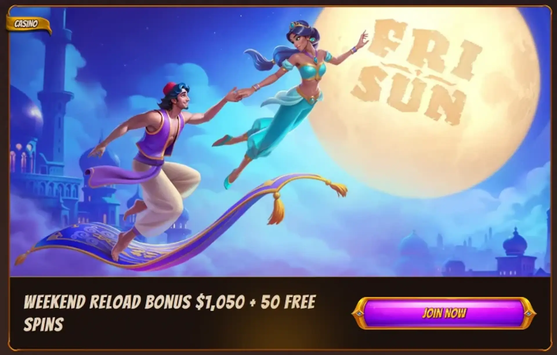 AbuKing Weekend Reload bonus tot 700 euro